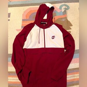 Under Armour Umass Minuteman windbreaker jacket Xl University store